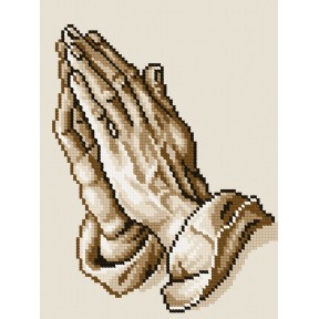 «Руки в молитві», О. Дюрер Набір для вишивання хрестом Чарівниця N-1831
