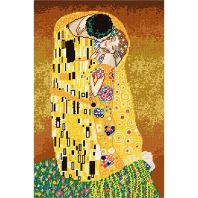 «Поцелуй», Г. Климт Канва с нанесенным рисунком Чарівниця S-93