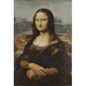 Мона Лиза. Леонардо да Винчи Набор для вышивания крестом DMC BK1970/81