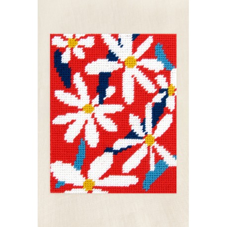 Абстрактные цветы Набор для вышивания гобеленом DMC C125K