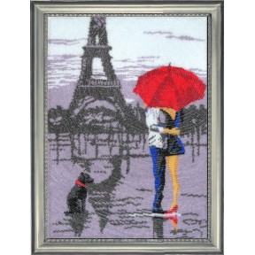 Париж для двох (по картині О. Дарчук) Набір для вишивання бісером Butterfly 481Б