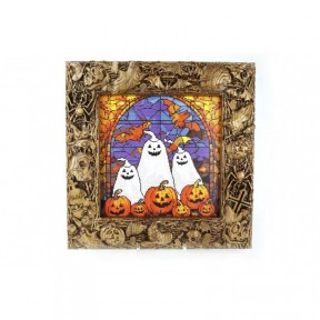 Хеллоуин Резная деревянная квадратная рамка ArtInspirate RAR_28