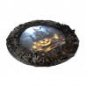 Хеллоуин Резная деревянная круглая рама ArtInspirate FR_28-B