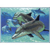 Набір для вишивання Dimensions 06944 Deep Sea Dolphins фото