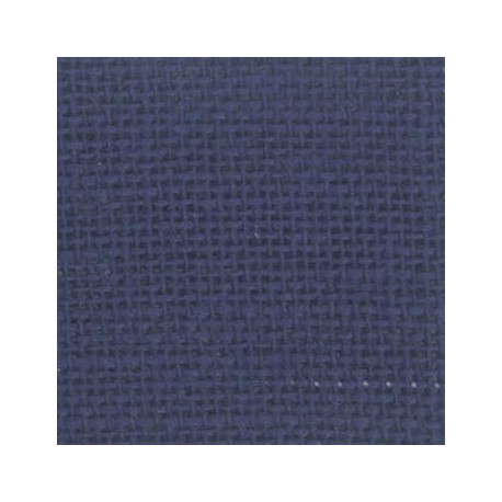 Тканина рівномірна (28ct) 076/13 Royal blue (100% ЛЬОН) 140см Permin
