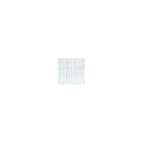 Тканина рівномірна (26ct) Біла (100% Льон) 140см Permin 075/00