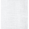 Ткань равномерная (28ct) White (100% Лен) 140см Permin 076/00