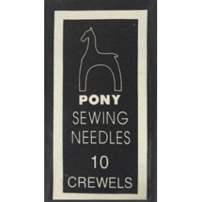Игла для вышивки гладью №10 (25 шт.) Pony 04160
