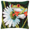 Набор для вышивки подушки Vervaco PN-0145755 Красноглазая жаба