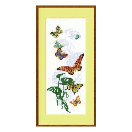 Набір для вишивки хрестиком Ріоліс 903 Екзотичні метелики фото