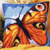 Набір для вишивки подушки Vervaco 1200/935 Помаранчева метелик