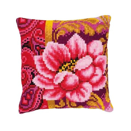 Набор для вышивки подушки Vervaсo PN-0008498 Розовая красота