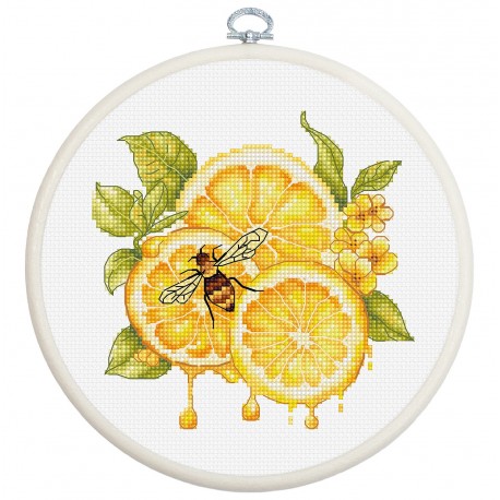 Лимонний сік Набір для вишивання хрестиком Luca-S BC234 фото