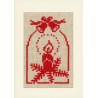 Колокольчики Набор для вышивания крестом (открытки) Vervaco