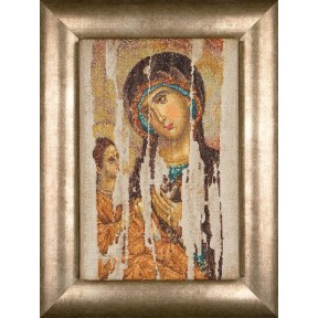 Набір для вишивання хрестиком Icon Mother of God Aida Thea Gouverneur