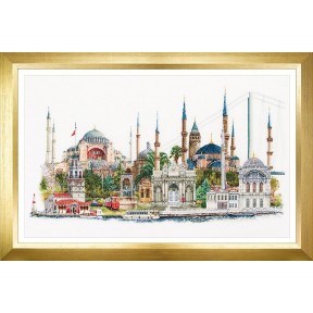 Набор для вышивки крестом Istanbul Linen Thea Gouverneur 479