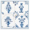 Набір для вишивання хрестиком Antique Tiles. Flower Vases Linen