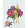 Набор для вышивки крестом Rhododendron Linen Thea Gouverneur 1074