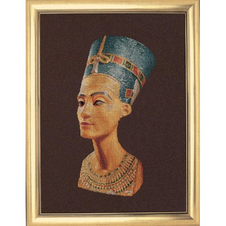 Набір для вишивання хрестиком Nefertiti (brown) Jobelan Thea