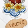 Бант на корзину для вышивки бисером Virena БК_081