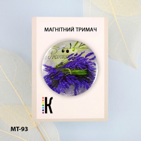 Букет лаванды Магнитный держатель для игл и схем ТМ КОЛЬОРОВА МТ-93