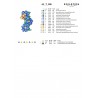 Термонаклейка для вышивания А-5 (14х18 см.) ТМ КОЛЬОРОВА А5 Т-008