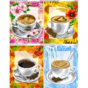 Кофе Набор схем для вышивки бисером Biser-Art B244ба
