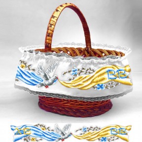 Пасхальная Лента на корзину для вышивки бисером Biser-Art 16110170ба