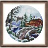 Сказочная Зима Набор для вышивания крестиком  LadyDi П-006LD