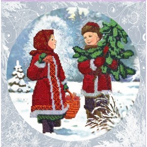 Рождественские истории Набор для вышивания бисером КиТ 21019К