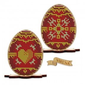 Яйцо пасхальное, символ "Любовь" Заготовка для вышивки бисером VOLOSHKA ЯПФ_128
