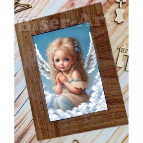 Ангелочек на облачках Схема для вышивки бисером Biser-Art 10152052ба