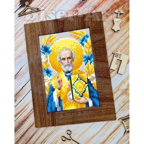 Святой Николай Схема для вышивки бисером Biser-Art 1015046ба