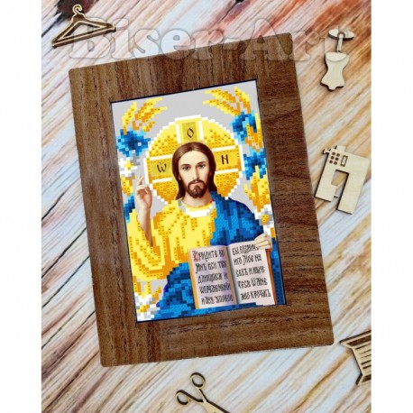 Иисус Христос Схема для вышивки бисером Biser-Art 1015045ба