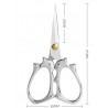 Ножницы для рукоделия Classic Design CD-116 серебро