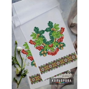 Рушник свадебный (на икону) Заготовка под вышивку бисером или нитками ТМ КОЛЬОРОВА РВ-098