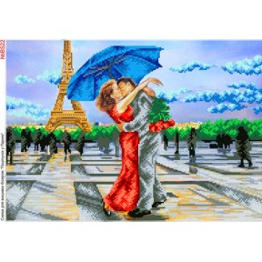 Поцелуй в Париже Схема для вышивки бисером Biser-Art B522ба