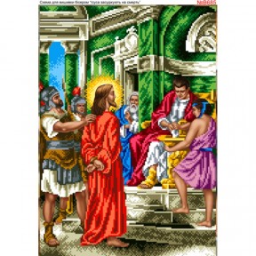 Иисуса осуждают на смерть Схема для вышивки бисером Biser-Art B685ба