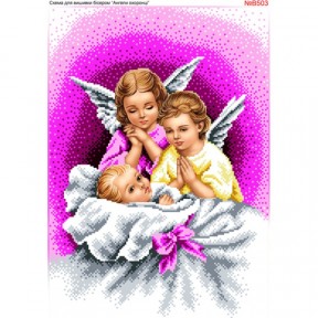 Ангелы-хранители Схема для вышивки бисером Biser-Art B503ба