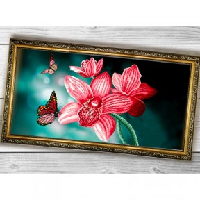 Орхидеи Схема для вышивки бисером Biser-Art 3060005ба
