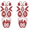 Пасхальный бант Схема для вышивания бисером и нитками Барвиста Вишиванка ТР819дн1199