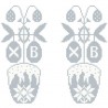 Пасхальний бант Схема для вишивання бісером та нитками Барвиста Вишиванка ТР820дн1199