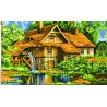 Дом в лесу Схема для вышивки бисером Biser-Art 4007ба