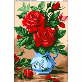 Букет роз Схема для вышивки бисером Biser-Art 3095ба