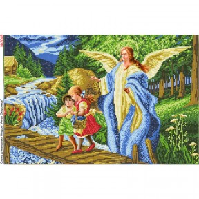 Ангел Хранитель Схема для вышивки бисером Biser-Art 3049ба