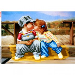 Детская любовь Схема для вышивки бисером Biser-Art A559ба