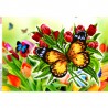 Бабочки Схема для вышивки бисером Biser-Art A530ба
