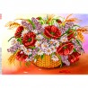 Польові квіти Схема для вишивки бісером Biser-Art 539ба