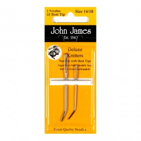 Deluxe Knitters (2шт) Набор игл для вязальщиц John James JJBENTTIP