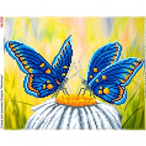 Бабочки Схема для вышивки бисером Biser-Art 396ба